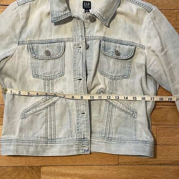 GAP Women's Light Blue Denim Jacket - Picture 12 of 13